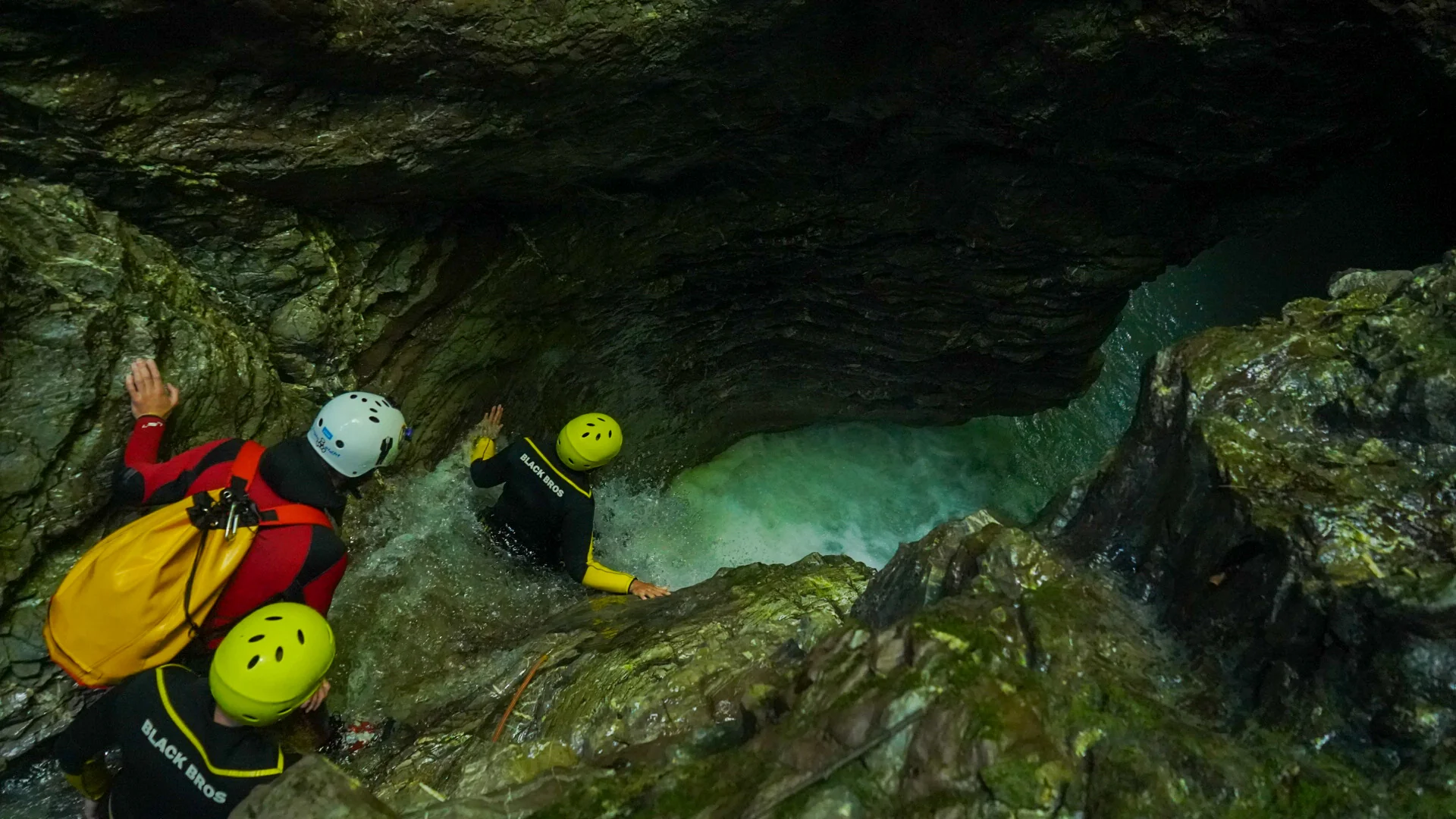 Guided canyoning adventure in the Soča Valley